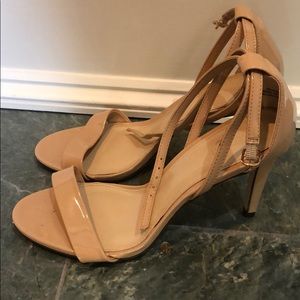 Nude high heels